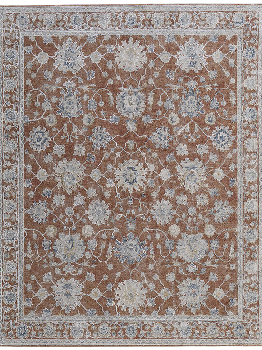 Pasha 39M7F 7'10" x 10'3" Red/Ivory/Blue Rug