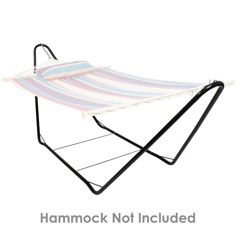Sunnydaze Powder-Coated Steel Portable Hammock Stand - 10 ft