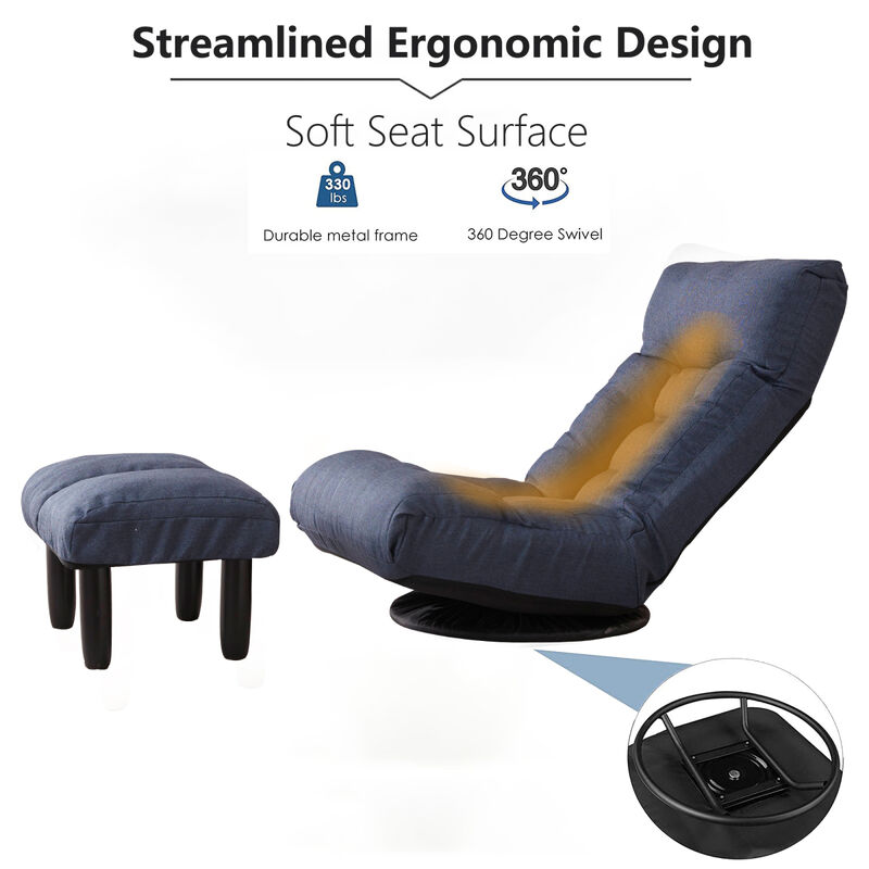 Floor Chair Single Sofa Reclining Chair Japanese Chair Lazy Sofa Tatami Balcony Reclining Chair
