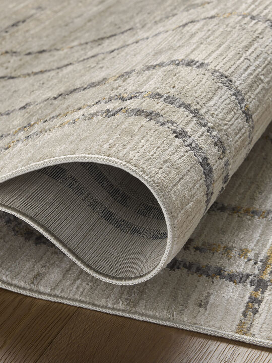 Wade WAE-05 Beige / Midnight 2''3" x 3''10" Rug by Loloi II