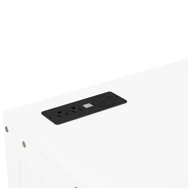 Merax Murphy Bed Cabinet with Shelves