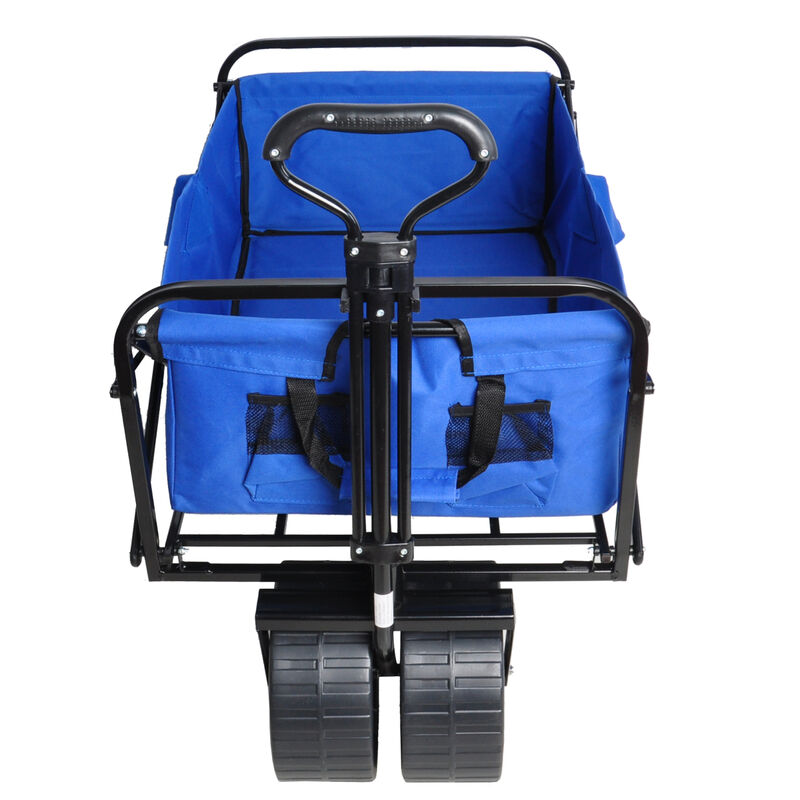 Folding Wagon Garden Shopping Beach Cart
