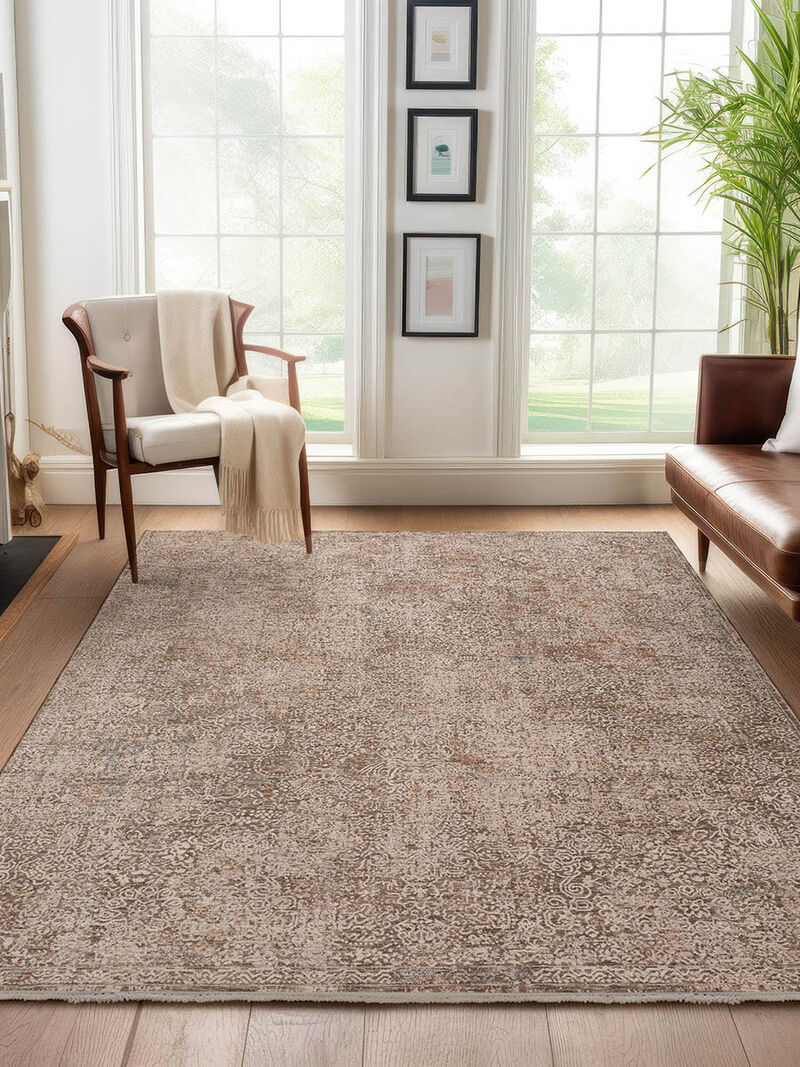 Vienna VI5 Chocolate 3' x 5' Rug
