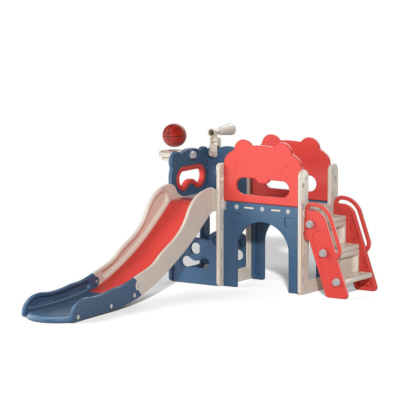 7-in-1 Kids Slide Set with Aisle