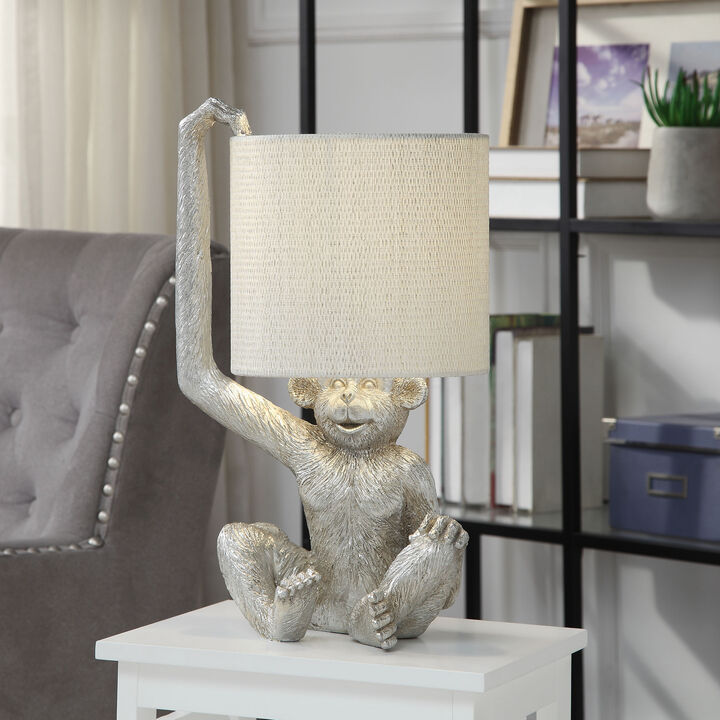 Churchill Silver Table Lamp