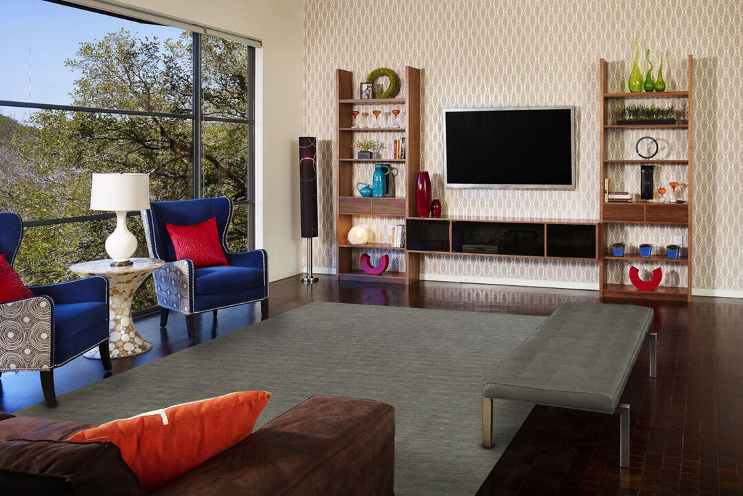Luna 8049F Gray/Ivory 3'6" x 5'6" Rug