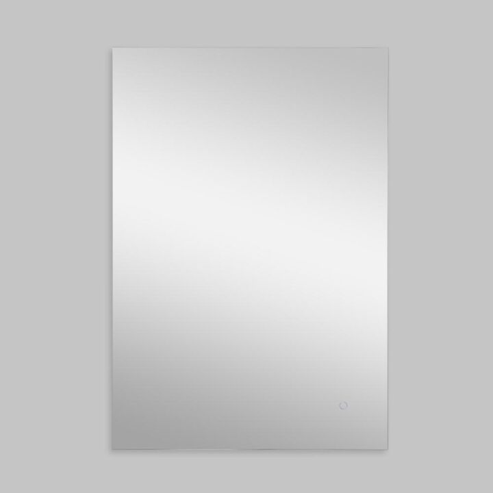 Jonathan Y Anti-Fog Aluminum Back Lit Tri Color Led Bathroom Vanity Mirror