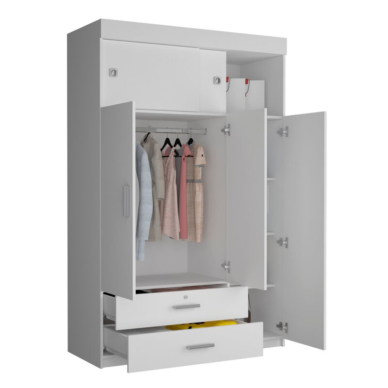 Armoire Chaplin, Bedroom, White