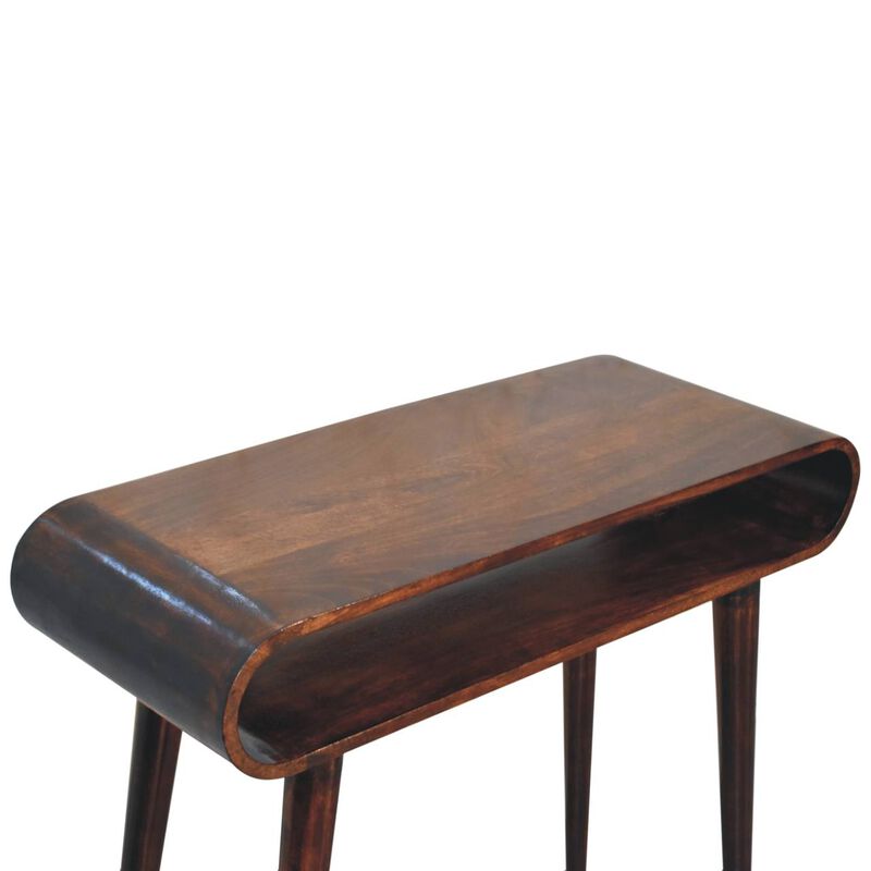 Artisan Furniture Solid Wood California Walnut Amaya Console Table