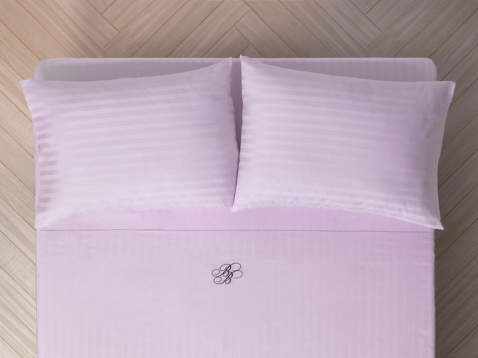 Brooks Brothers Sateen Stripe Cotton Sateen Pillowcase Pair