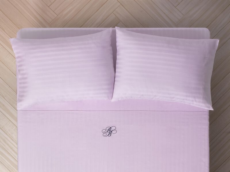 Brooks Brothers Sateen Stripe Cotton Sateen Pillowcase Pair