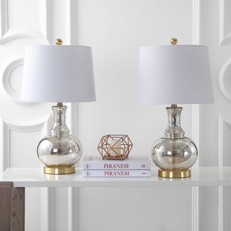 Lavelle Glass LED Table Lamp (Set of 2)