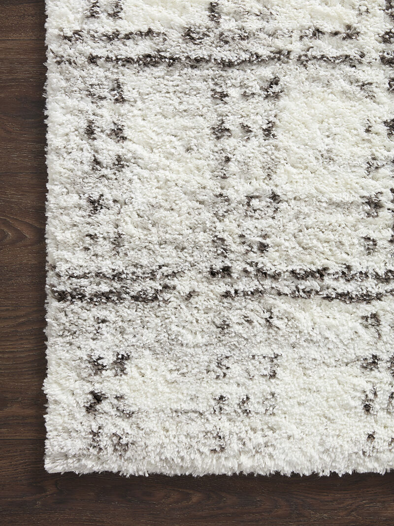 Bliss BLS03 Cream/Grey 3'11" X 6' Rug