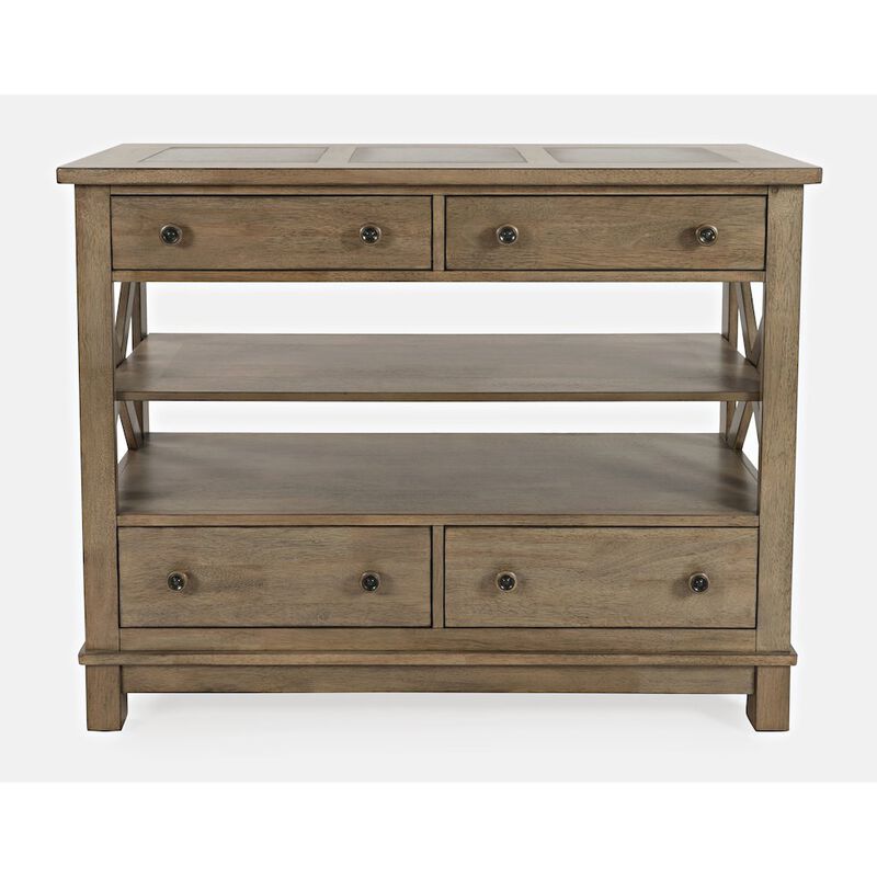 Jofran Prescott Park Modern Contemporary Four Drawer Server