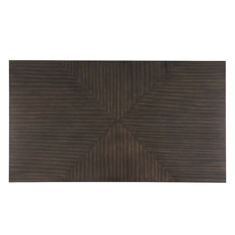 New Classic Furniture Chestnut Ridge 72 Wood Dining Table in Brown