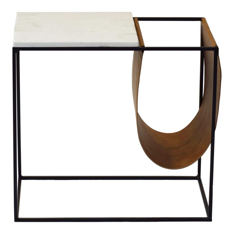 Moe's Home Collection Cave Magazine Rack, Multicolor