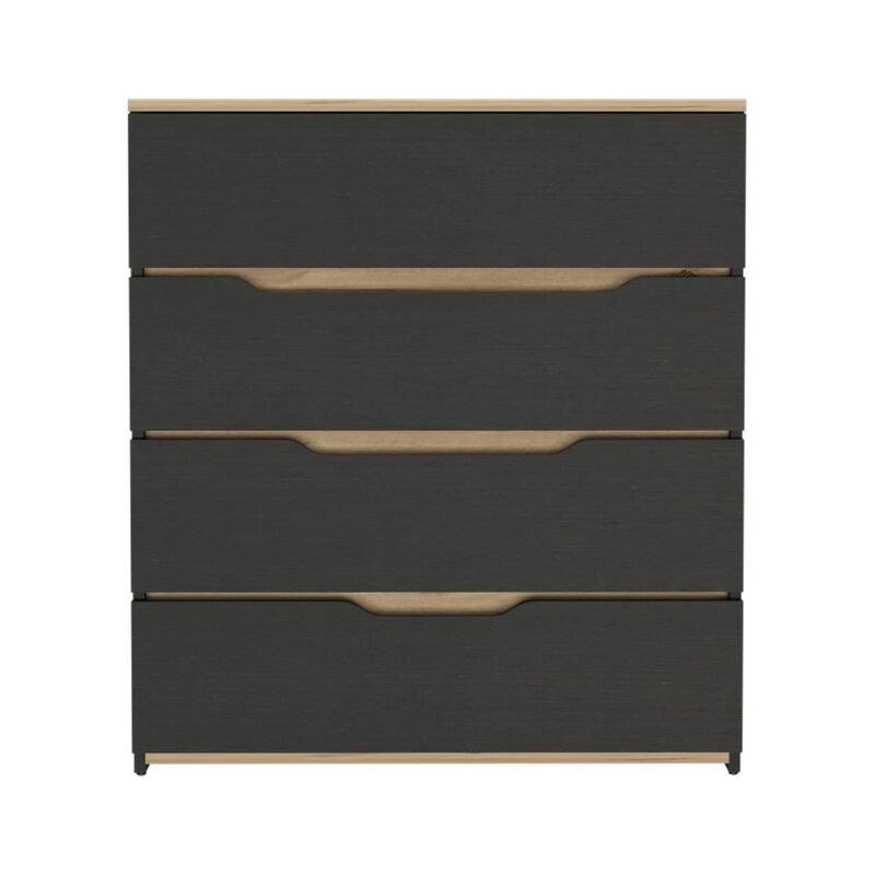 Dresser Oboe, Bedroom, Black / Light Oak