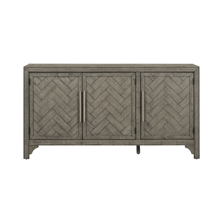 Merax Modern Storage Cabinet Sideboard with Adjustable Shelves