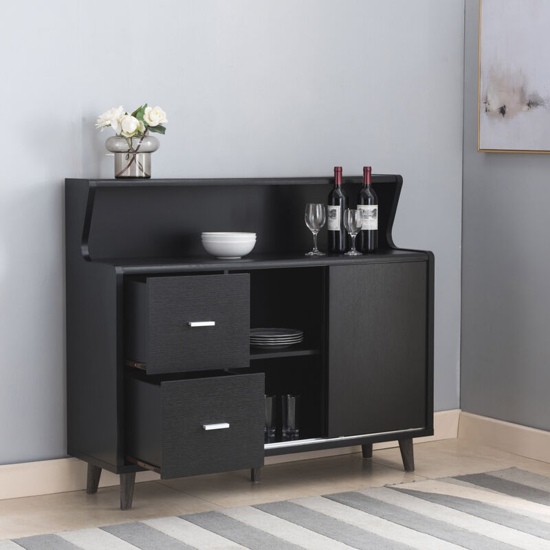 Buffet Black for Home or Office Use