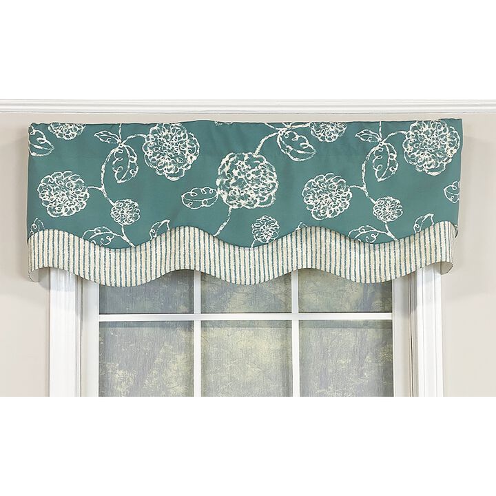 RLF Home Pouf Floral Glory Valance