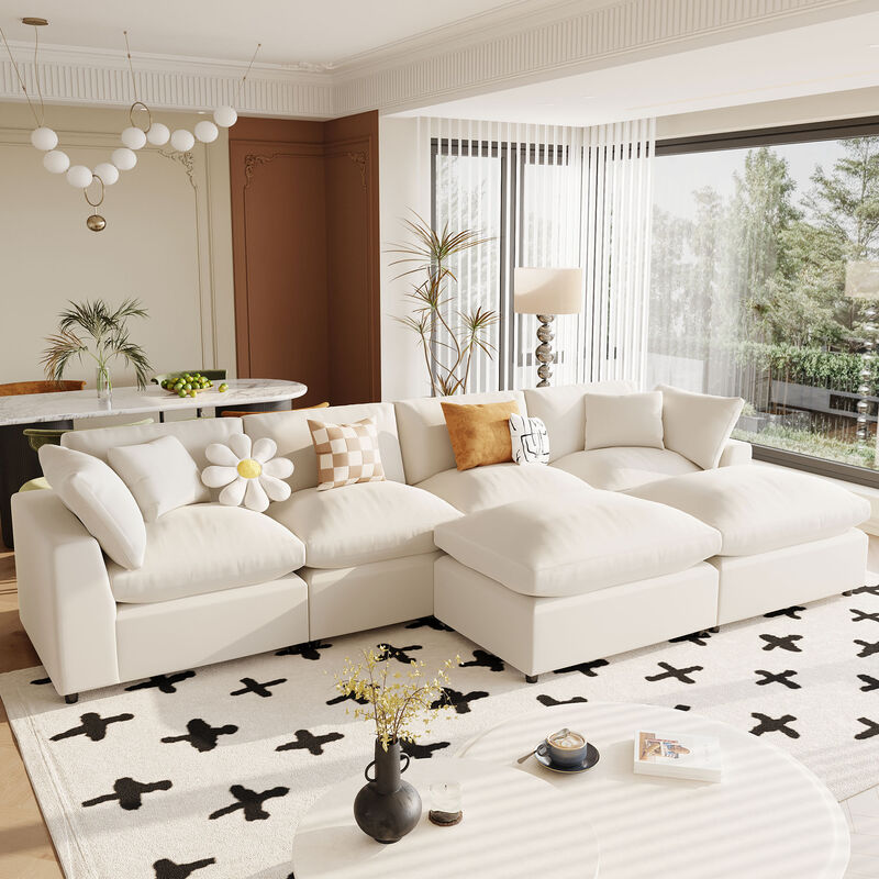 Merax Modern U-Shape Sectional Sofa