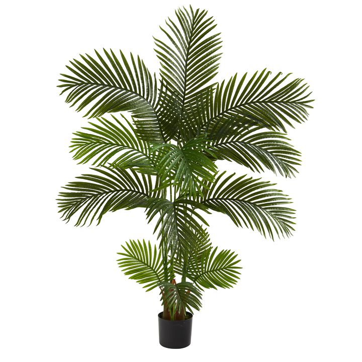 Hivvago 5 Feet Areca Palm Artificial Tree
