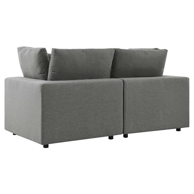 Modway - Commix Overstuffed Outdoor Patio Loveseat