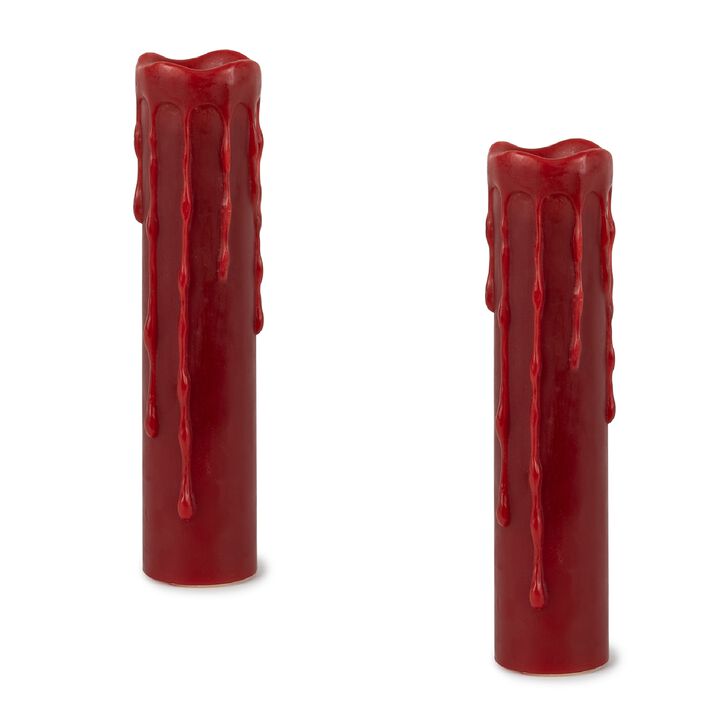 Wax Dripping Pillar Candle - Elegant Candle with Dripping Detail for Ambient Lighting Wax Dripping Pillar Candle - Elegant Candle with Dripping Detail for Ambient Lighting