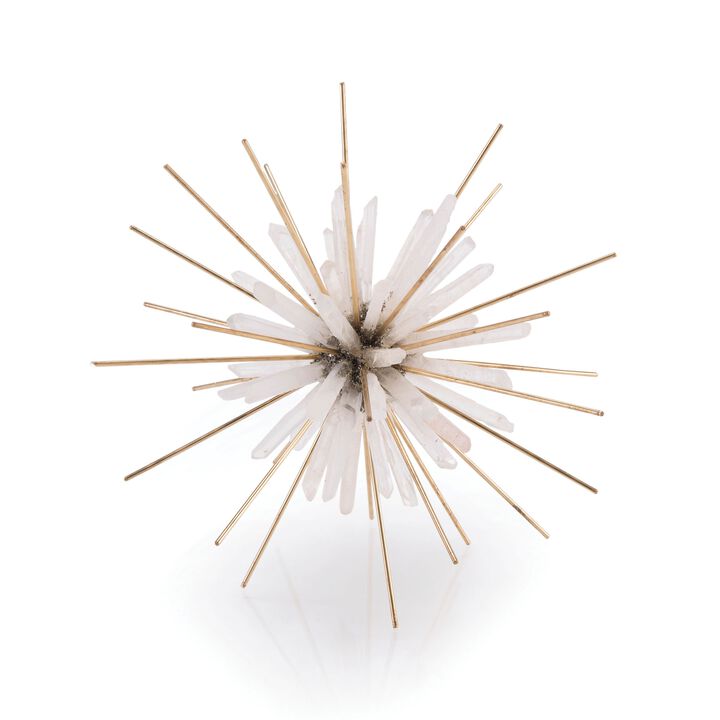 Quartz And Brass Starburst