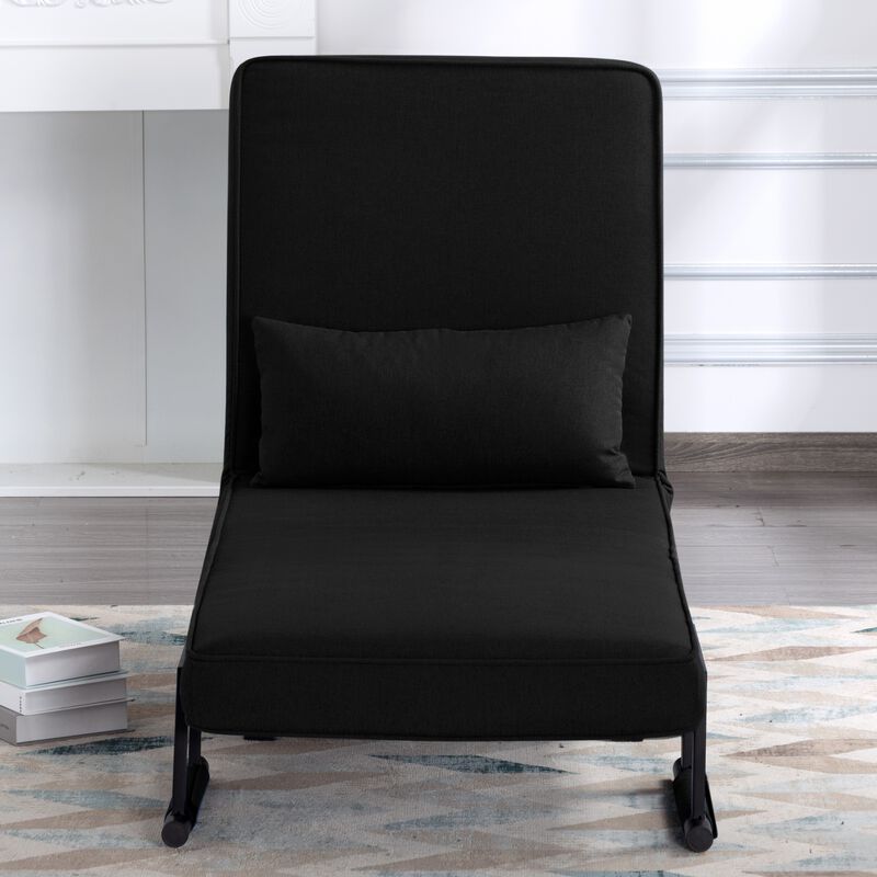 26 in. Polyester Single Size Sofa Bed