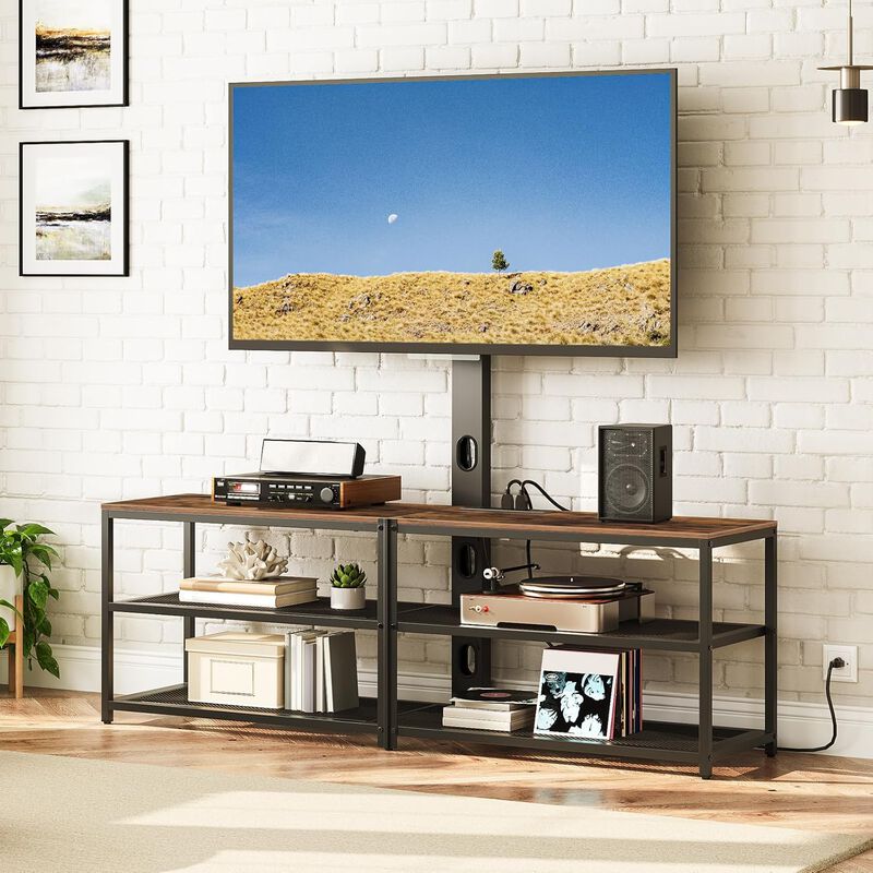59" TV Stand,Entertainment Center Media Console,up to 75 inch