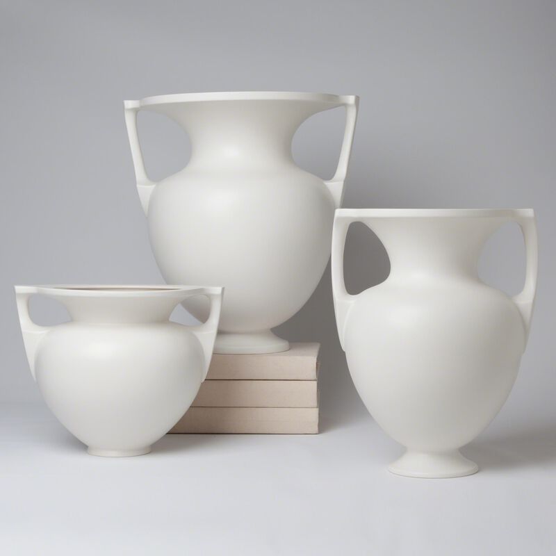 Grecian Amphora White