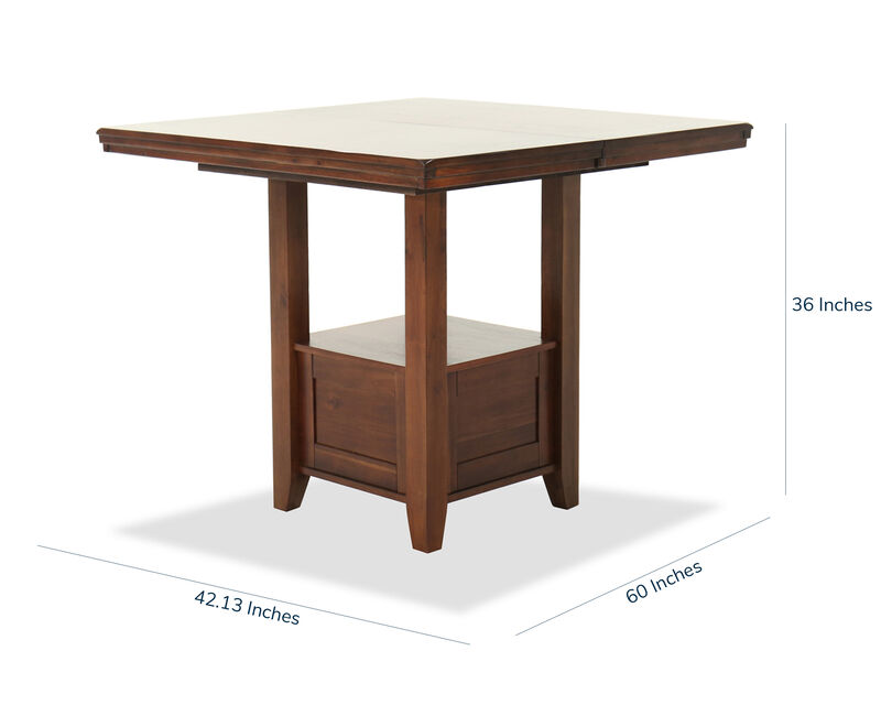Ralene Rectangular Counter Extension Table