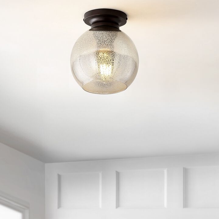 Atlas Metal/Glass LED Flush Mount