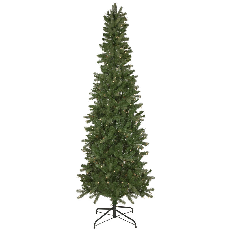 7.5' Pre-Lit Wicklow Noble Fir Artificial Christmas Tree  Clear Lights