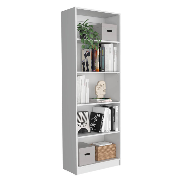 Tuin 3 Piece Living Room Set With 3 Bookcases, White