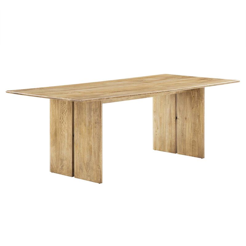 Modway - Amistad 86" Wood Dining Table Walnut