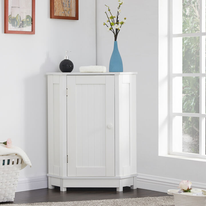 Merax Bathroom Triangle Corner Storage Cabinet