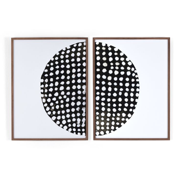 Global Disco Diptych, Black