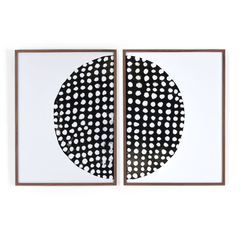 Global Disco Diptych, Black