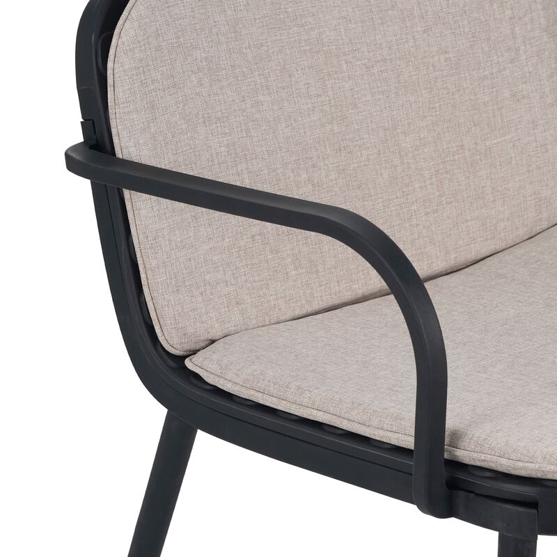 Merax Outdoor Patio PP Loveseat
