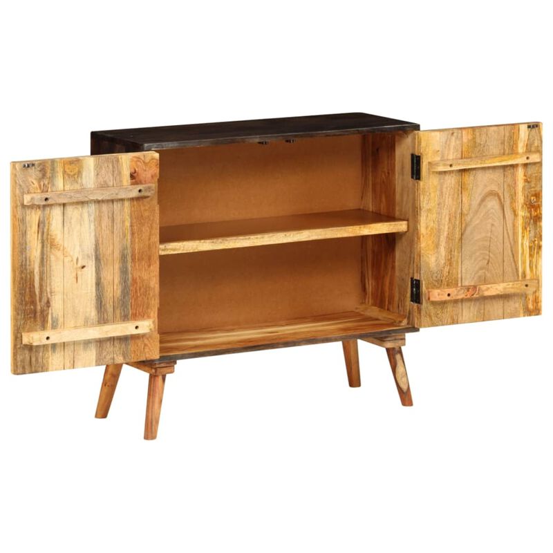 vidaXL Sideboard Solid Mango Wood 33.5"x11.8"x29.5"