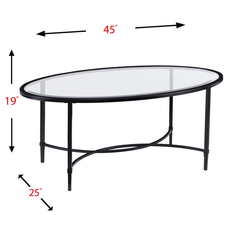 Fallon Oval Cocktail Table