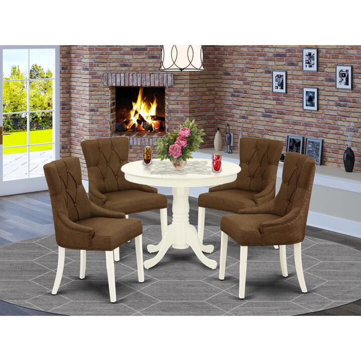 Dining Room Set Linen White