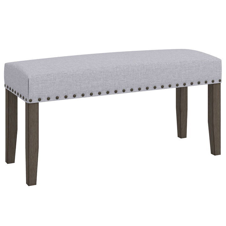 Upholstered Entryway Bench End of Bed Bench