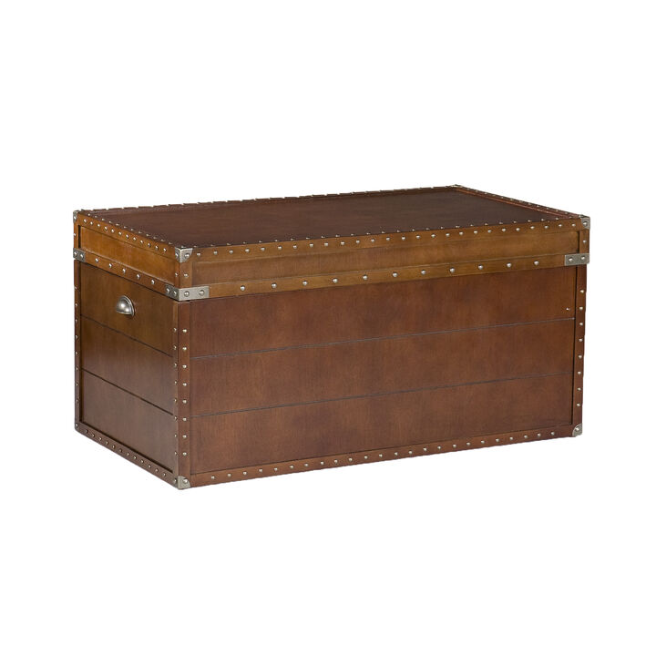 Castleford Steamer Trunk Cocktail Table