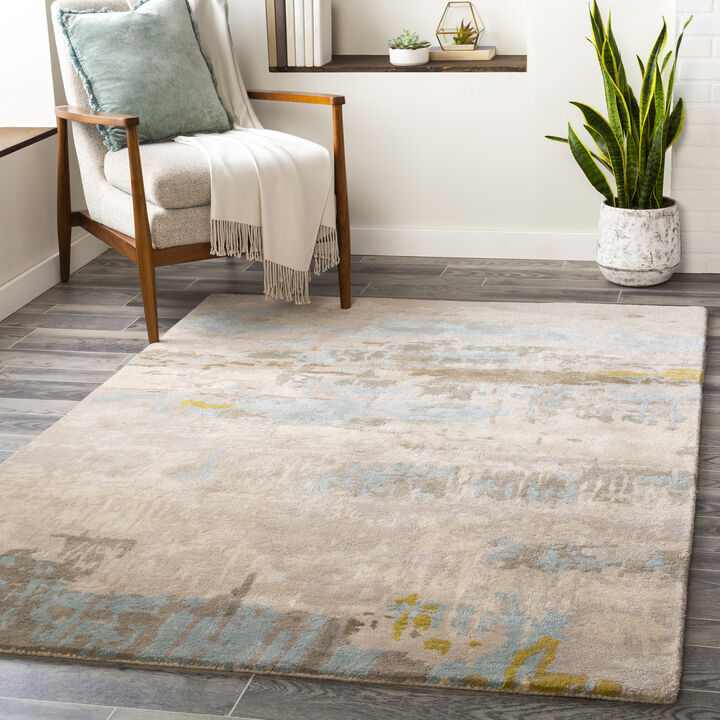 Kavita KVT-2307 2' x 3' Beige Rug