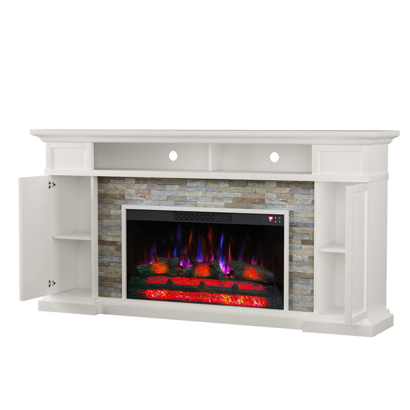 FESTIVO 70" Extra-Wide Freestanding Electric Fireplace