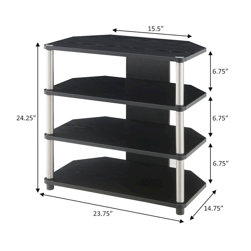 Convenience Concepts Designs2Go Corner TV Stand for TVs up to 29 Inches
