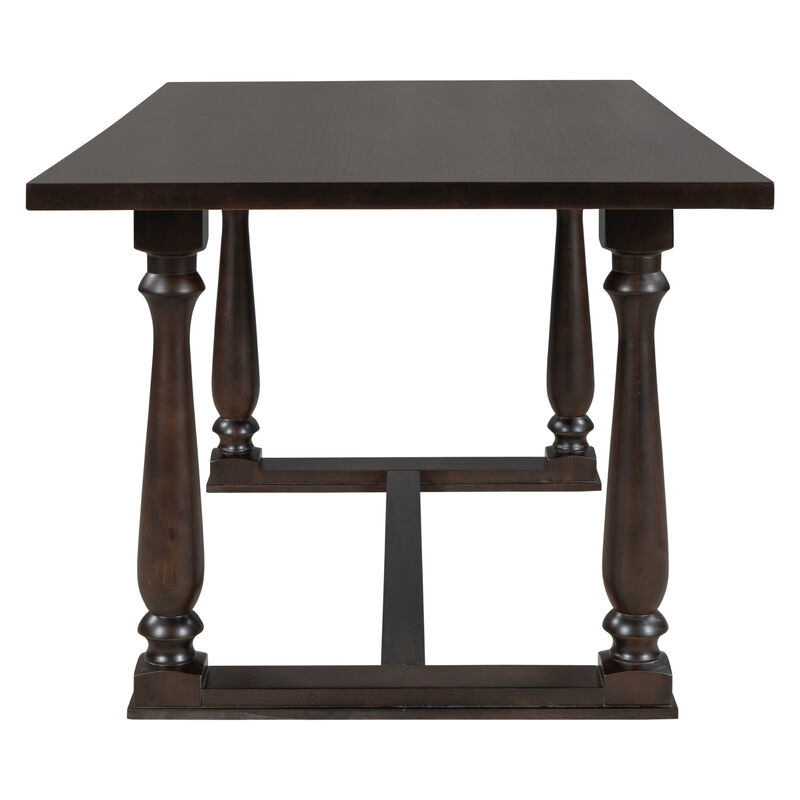 Merax 6-Piece Dining Table and Chair Set